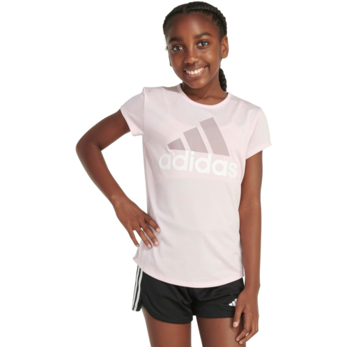 adidas Kids Essential Poly Melange Tee S24(Big Kid)