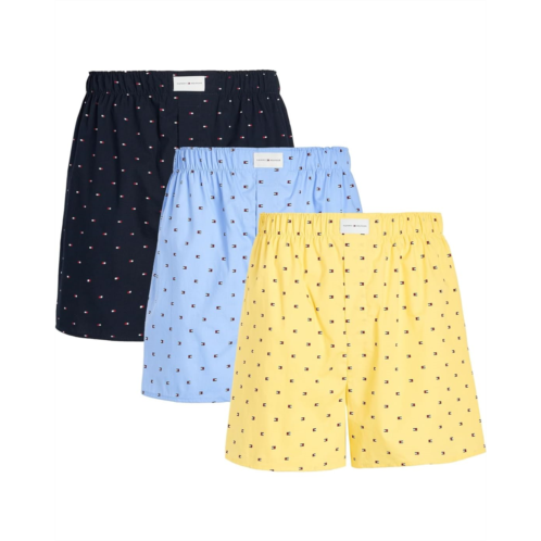 Mens Tommy Hilfiger Woven Boxer 3Pk