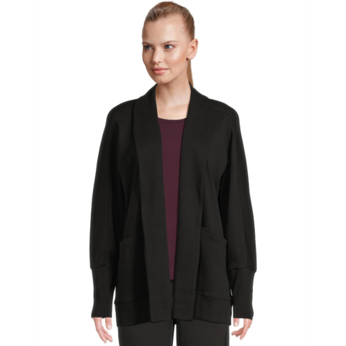 Womens PACT Airplane Wrap Cardigan