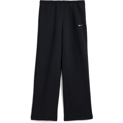 Girls Nike Kids Sportswear Studio Fleece Open Hem Pants (Big Kid)