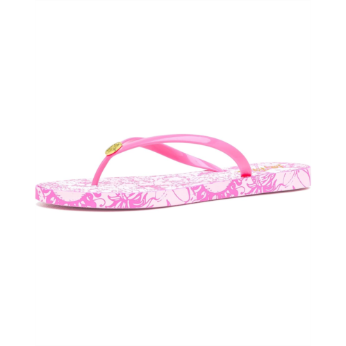Womens Lilly Pulitzer Pool Flip-Flops