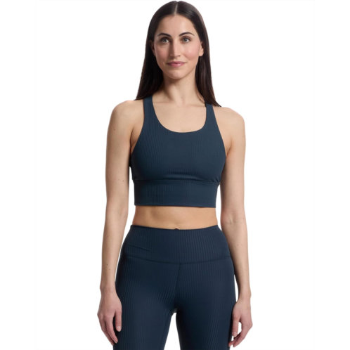 Womens Prana Luxara Rib Racerback Bralette
