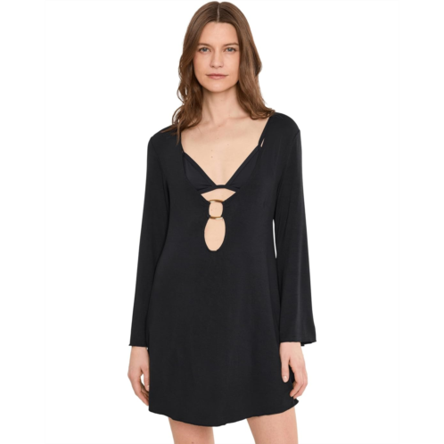 BECCA Beach To Bbq Gold Buckle Tunic