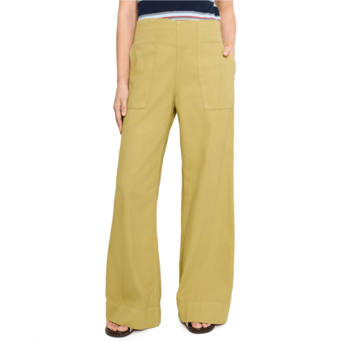 Womens Free People We The Free Breezy Denim Pull-On Jeans