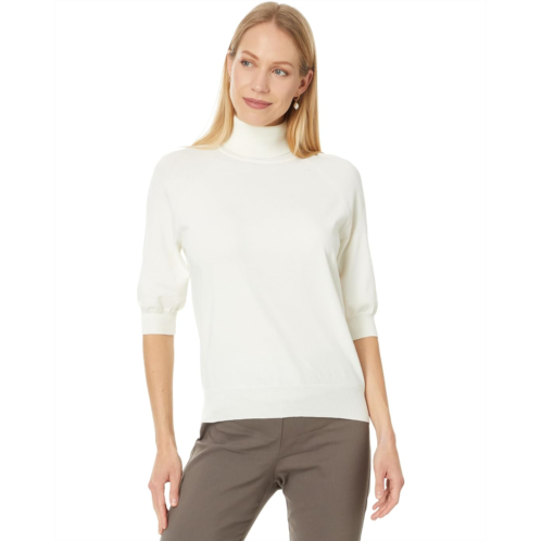 Womens Elliott Lauren Top it Off - Turtleneck sweater with Elbow Sleeves