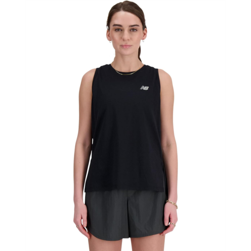 Womens New Balance New Balance Sport Essentials Heathertech Tank
