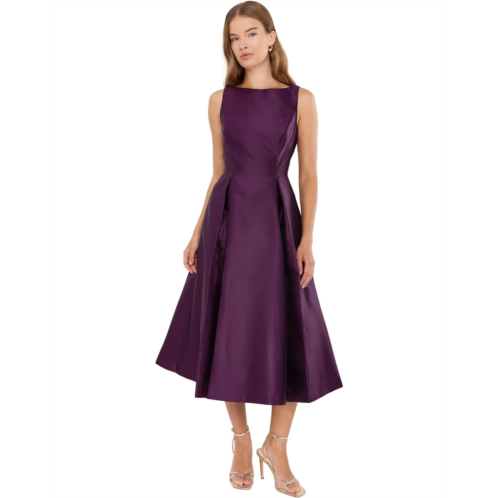 Womens Adrianna Papell Sleeveless Tea Length Dress