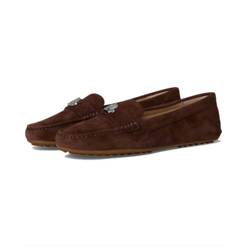 POLO Ralph Lauren Womens Lauren Ralph Lauren Barnsbury Suede Loafers