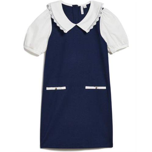 Girls Janie and Jack Ponte Collared Dress (Infant/Toddler/Little Kid/Big Kig)