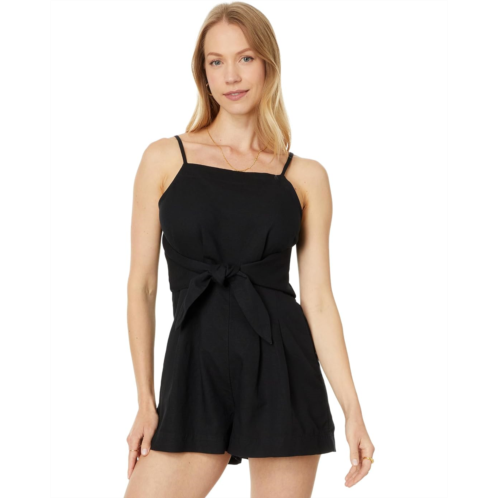 Madewell Tie-Waist Romper
