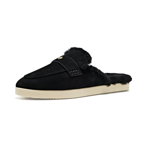 Womens Tory Burch Ballet Sport Shearling Mules