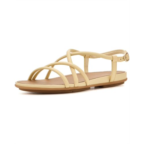 Womens FitFlop Gracie Leather Strappy Back-Strap Sandals