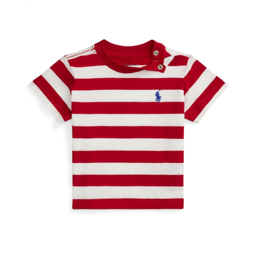 Polo Ralph Lauren Kids Striped Cotton Jersey Tee (Infant)