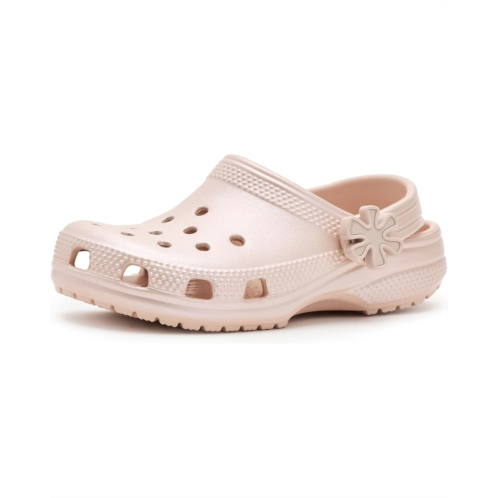 Crocs Kids Classic Pearl Shine Clogs (Toddler)