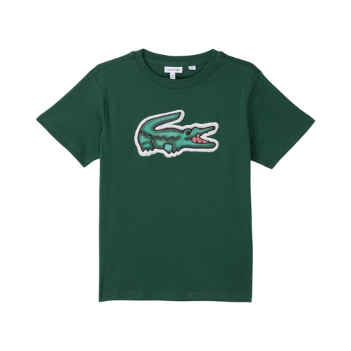 Lacoste Kids Puff Tee (Big Kid)