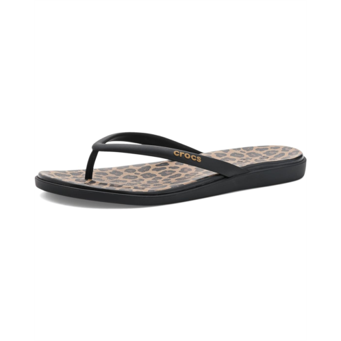 Womens Crocs Miami Round Toe Flip Flop Sandals