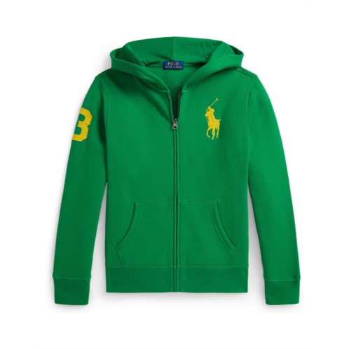 Mens Polo Ralph Lauren Kids Big Pony Fleece Full-zip Hoodie (big Kid)