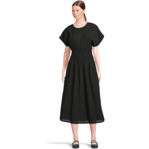 Madewell Varya Dress Dobby Stripe