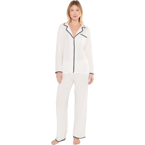 Womens Eberjey Frida Long Pj Set