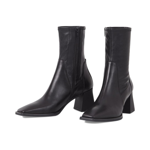 Womens Vagabond Shoemakers Hedda Leather Short Stretch Booties