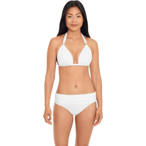 POLO RALPH LAUREN Beach Club Solids Molded Cup Halter Top