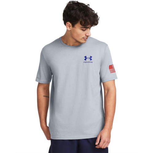Mens Under Armour New Freedom Flag T-Shirt