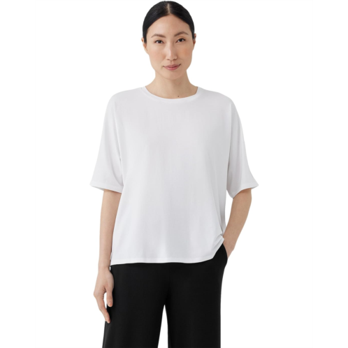 Eileen Fisher Crew Neck Boxy Tee