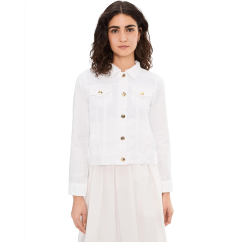 Womens Lilly Pulitzer Seaspray Linen Jacket