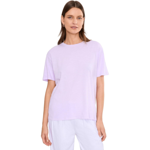 Womens Splendid Louisa Boyfriend Short Sleeve Tee