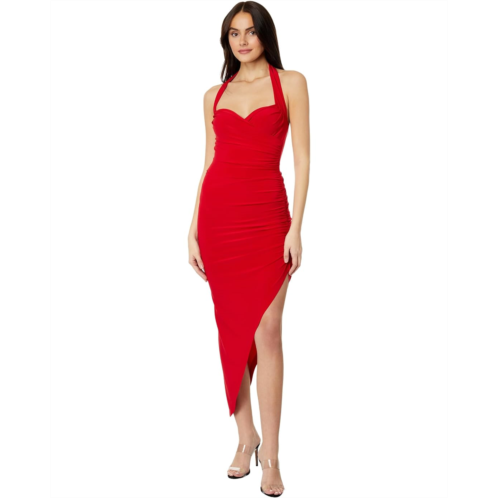 Norma Kamali Cayla Side Drape Gown