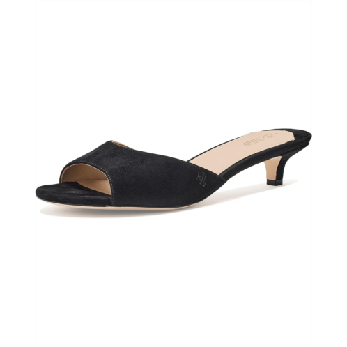 POLO Ralph Lauren Womens Lauren Ralph Lauren Francesca Suede Mule Sandals