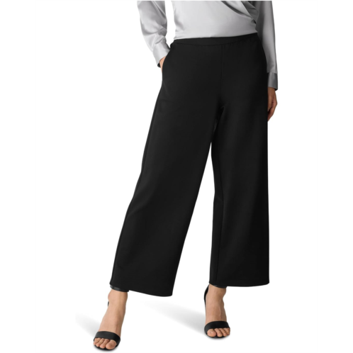 Eileen Fisher Washable Flex Ponte Wide Ankle Pant