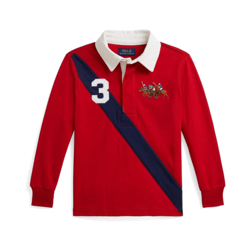 Polo Ralph Lauren Kids Triple-pony Cotton Rugby Shirt (toddler/Little Kid)