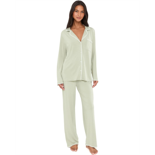 Womens Eberjey Frida Long Pj Set