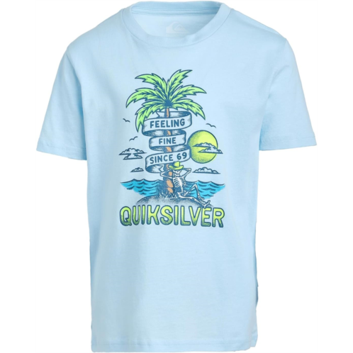 Quiksilver Kids Skeleton Chillin Short Sleeve (Toddler/Little Kid)