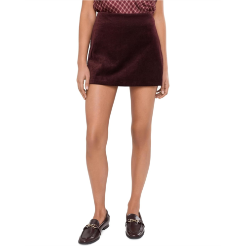Womens Joes Jeans The Velveteen Mini Skirt