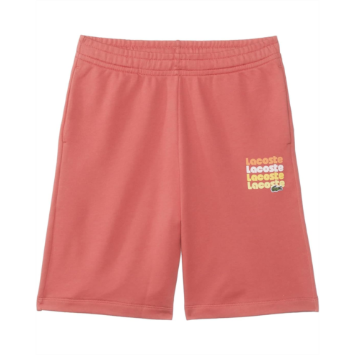 Lacoste Kids Colorful Wording Graphic Drawstring Shorts (Little Kid/Toddler/Big Kid)