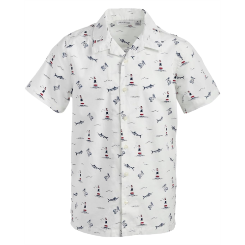 Janie and Jack Printed Woven Shirt (Toddler/Little Kid/Big Kid)