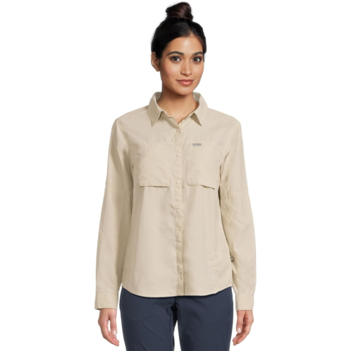 Womens Columbia Skien Valley Long Sleeve Shirt