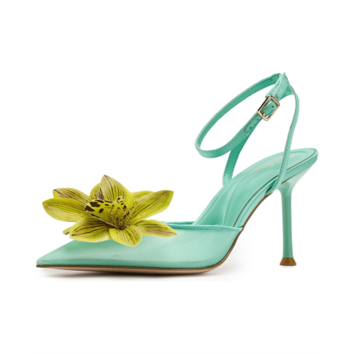 Jessica Simpson Vilyria 3D Floral Embellished High Heel