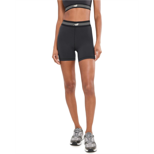 Womens New Balance 5 AC Fitted Shorts