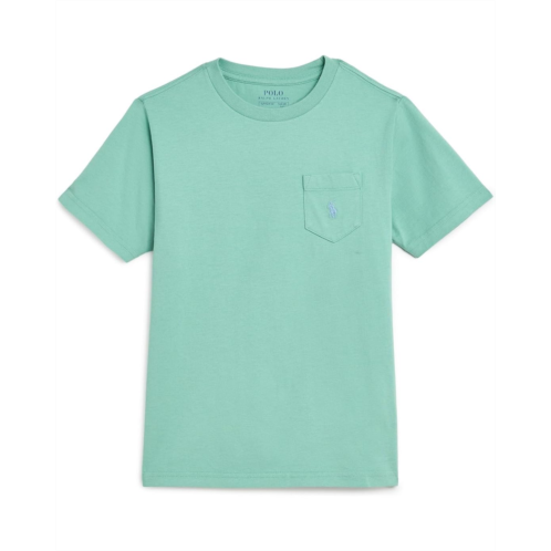 Boys Polo Ralph Lauren Kids Cotton Jersey Pocket Tee (Big Kid)
