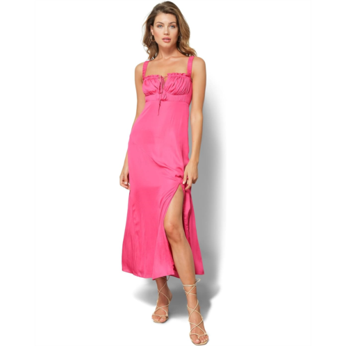 Line and dot Brooke Midi Dress
