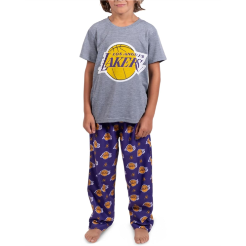 Boys Ultra Game NBA Official Two-Piece Pajama Lounge Pants and Tee Set (Toddler/Little Kid/Big Kid)