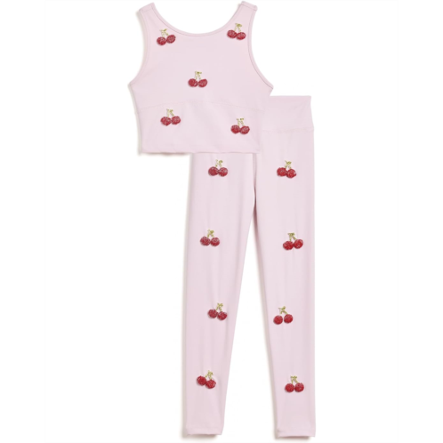 Lola and The Boys Cherry Beaded Athletic Set (Toddler/Little Kid/Big Kid)