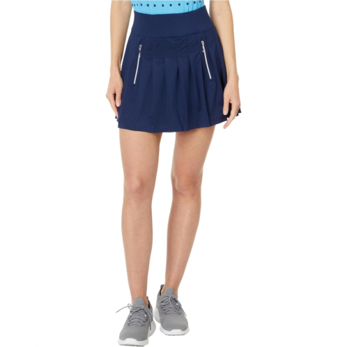 Womens Jamie Sadock Cooltrex 16 Pleated Skort