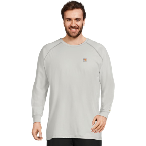 Mens Carhartt Big & Tall Flame-Resistant Force Long Sleeve T-Shirt
