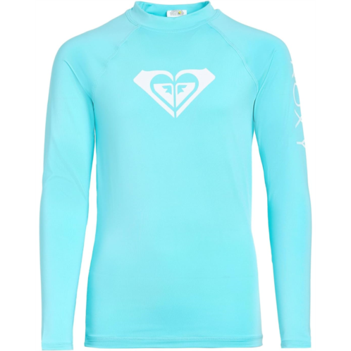 Girls Roxy Kids Whole Hearted Long Sleeve Rashguard (Big Kid)