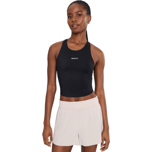 Womens Craft Hypervent Cropped Pocket Singlet
