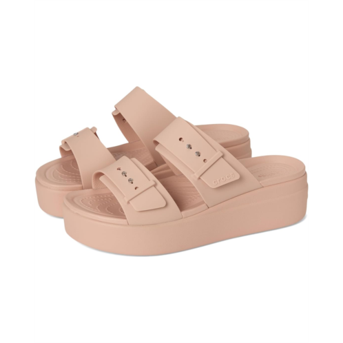 Crocs Brooklyn Buckle Low Wedge